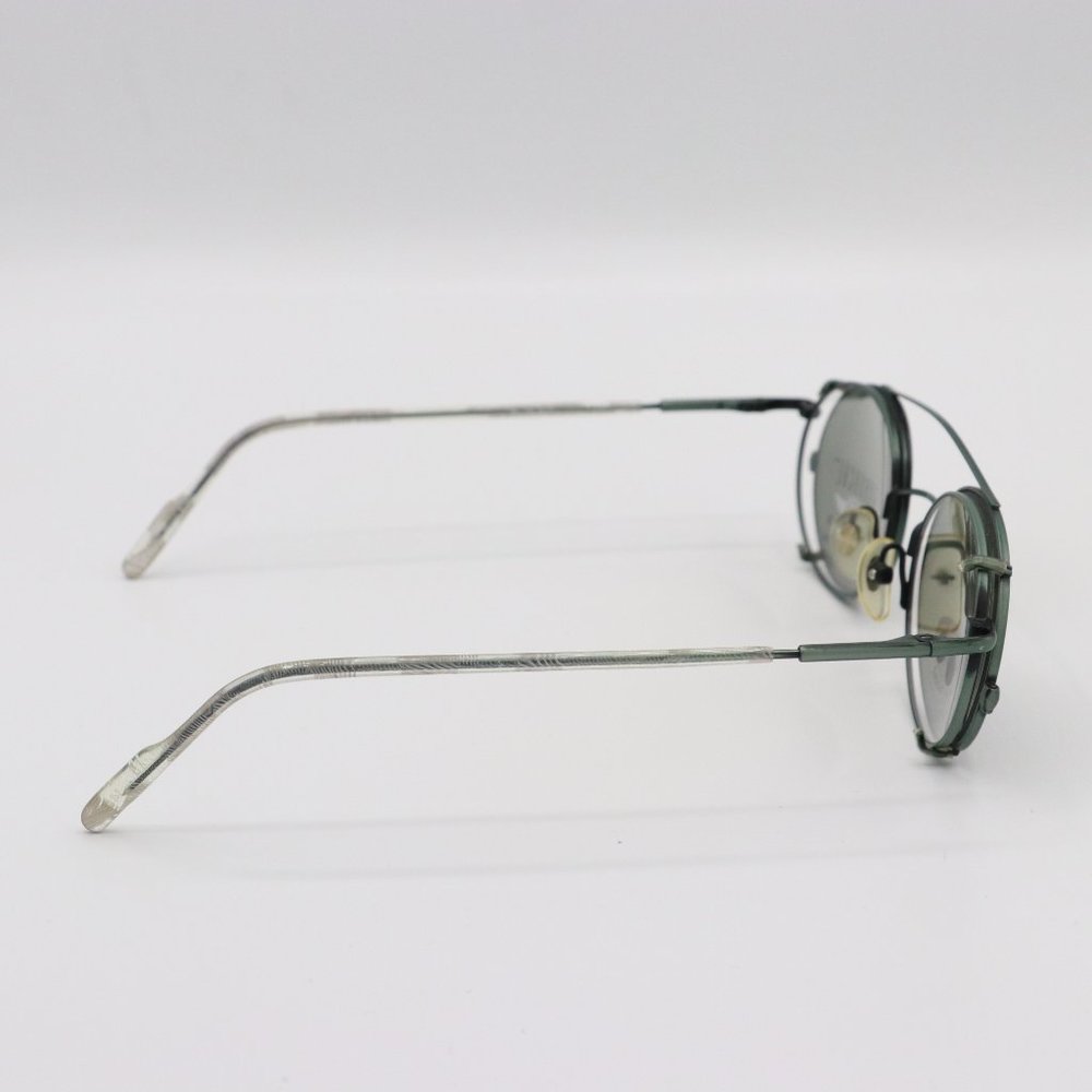 COPY - Jordache Dark Forest Green Clip on Sunglasses - Picture 3 of 7